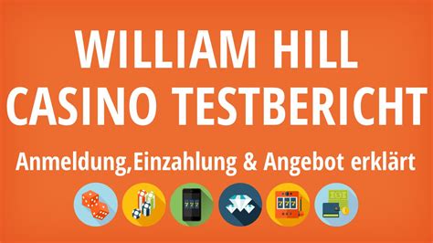 william hill cashier|william hill anmeldung.
